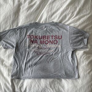 Tokubetsunamono CROPPED SS22 Racing Services tee size M